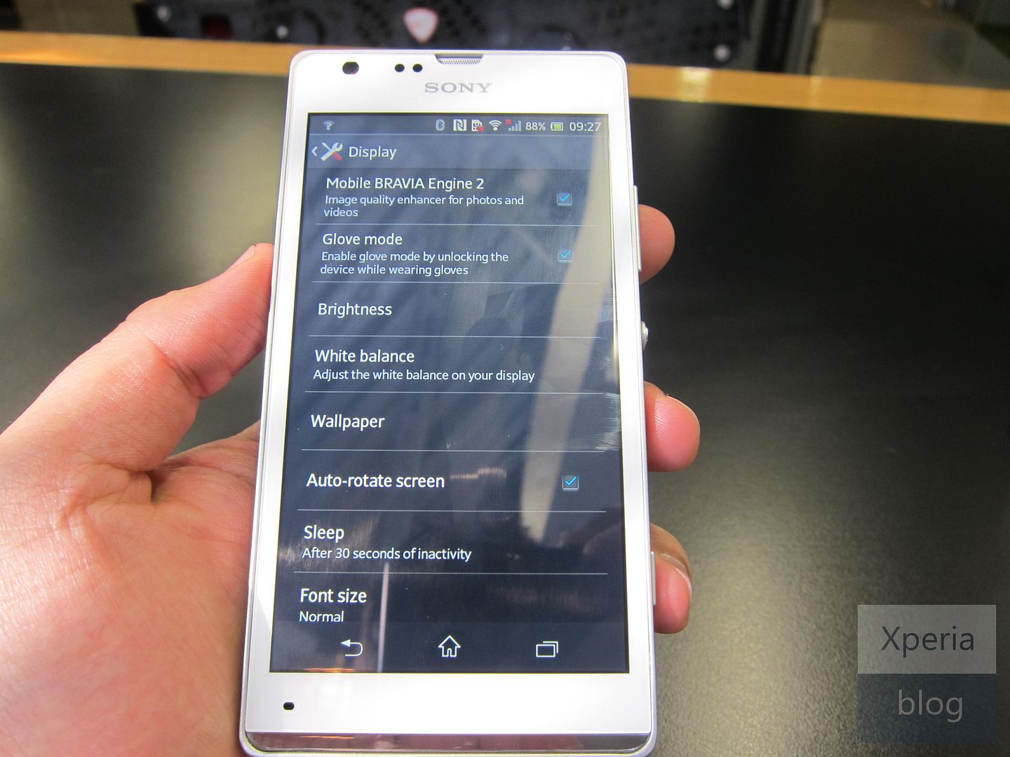 Xperia SP handson impressions Xperia Blog